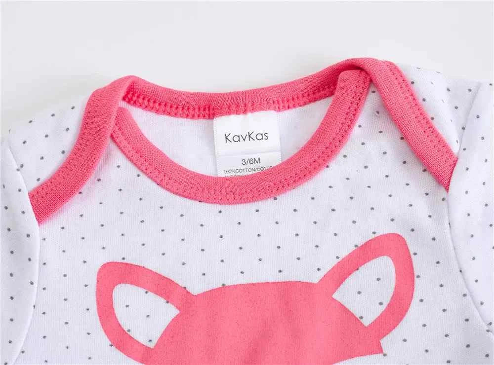 Tiny Trend Cotton Baby Bodysuits 3-Pack or 6-Pack | Short Sleeve | Sizes 0–3M to 9–12M
