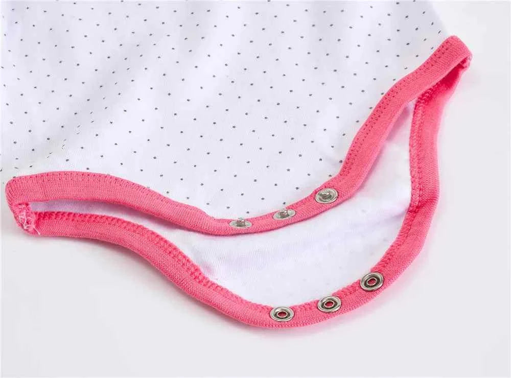 Tiny Trend Cotton Baby Bodysuits 3-Pack or 6-Pack | Short Sleeve | Sizes 0–3M to 9–12M