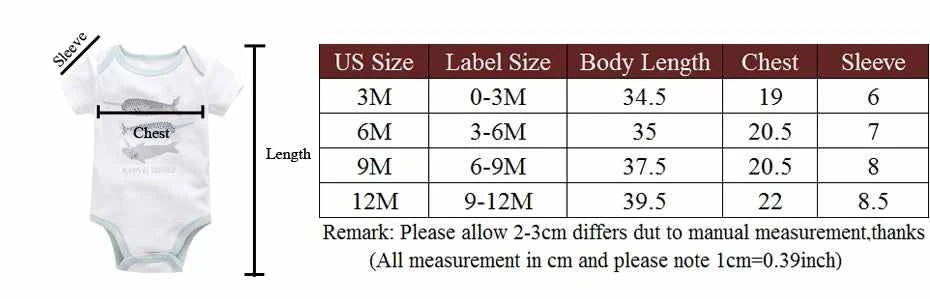 Tiny Trend Cotton Baby Bodysuits 3-Pack or 6-Pack | Short Sleeve | Sizes 0–3M to 9–12M
