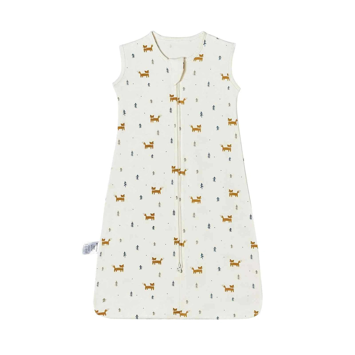 Tiny Trend Cotton Baby Sleep Sack | Sleeveless Wearable Blanket | Two-Way Zipper | Ages 1–3Y