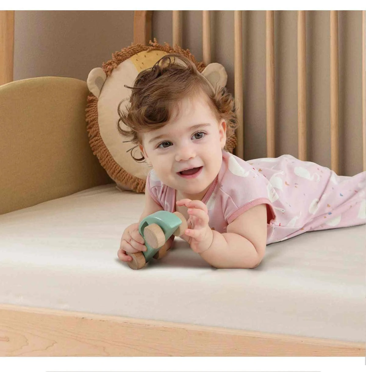 Tiny Trend Cotton Baby Sleep Sack | Sleeveless Wearable Blanket | Two-Way Zipper | Ages 1–3Y