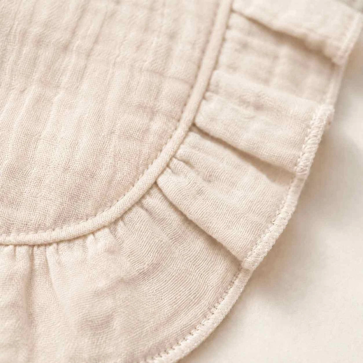 Tiny Trend Baby Lace Bibs Set of 7 | Soft Absorbent Polyester | Adjustable Snap | Ages 1–3Y
