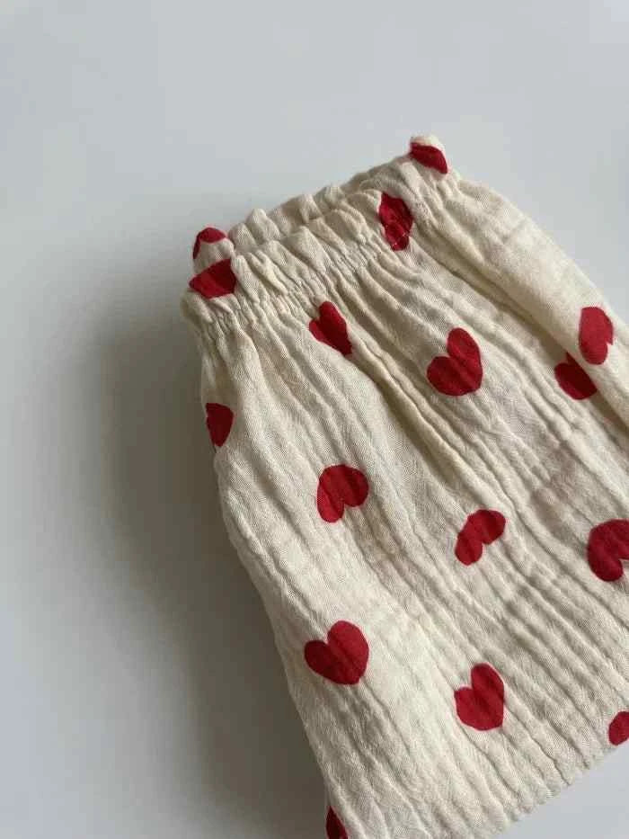 Tiny Trend Soft Print Baby & Toddler Pants | Cotton-Linen Blend