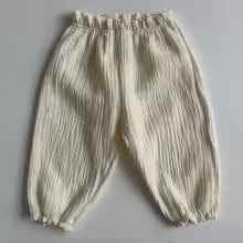 Tiny Trend Soft Print Baby & Toddler Pants | Cotton-Linen Blend