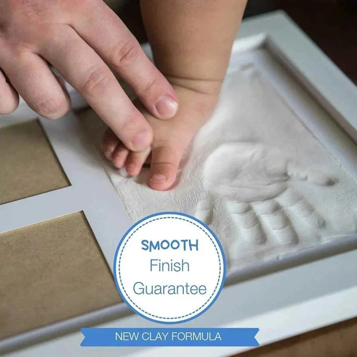 DIY Baby Print Keepsake Frame