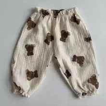 Tiny Trend Soft Print Baby & Toddler Pants | Cotton-Linen Blend